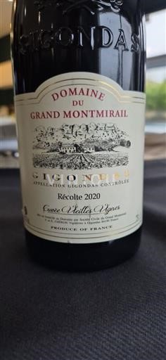 Valle del Rodano Gigondas Domaine Grand Montmirail Vieilles Vignes 2020