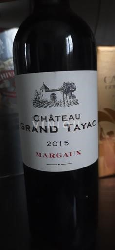 Bordeaux Margaux Château Grand Tayac 2015