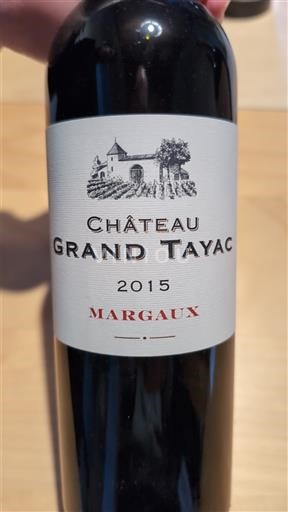 Bordeaux Margaux Château Grand Tayac 2015