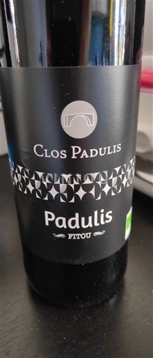 Langvedok Fitou Clos Padulis Padulis Neleten.