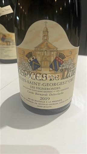 Bourgogne Không được chỉ định Premier Cru Hospices de Nuits Bernarde Delesclache 2019