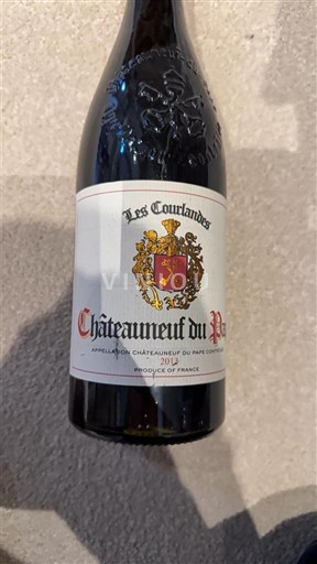 Rhônevallei Châteauneuf-du-Pape Les Courtlandes 2013