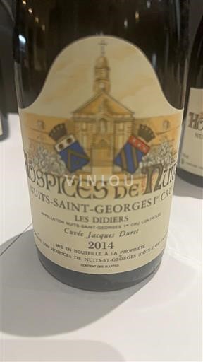 Burgundy Nuits-Saint-Georges Premier Cru Hospices de Nuits Jacques Duret 2014