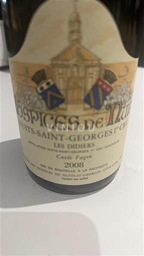 Burgundy Nuits-Saint-Georges Premier Cru Hospices de Nuits Fagon 2008