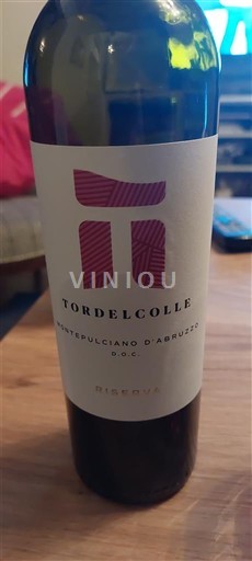 Abruzzo Montepulciano d'Abruzzo Tordelcolle Riserva 2020