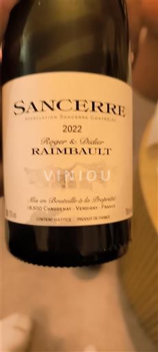 Thung lũng sông Loire Sancerre. Raimbault 2022