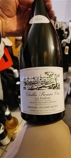 Burgundsko Chablis Premier Cru Domaine Vocoret & Fils Les Vaillons 2018