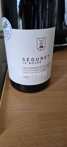 Sudoeste Buzet Les Vignerons de Roaix Séguret Le Rouge 2023