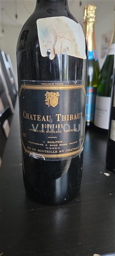 Bordéus Château Thibault 1989