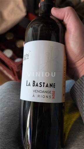 Bordeaux La Bastane Vendange à Rions 2024