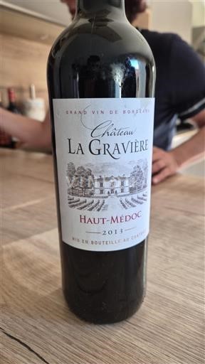 Bordeaux Haut-Médoc Château La Gravière 2013