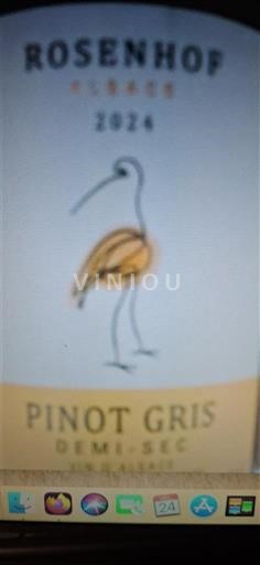 Alsace Pinot xám Rosenhof 2024