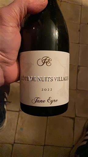 Burgundsko Côte de nuits villages Jane Eyre 2022