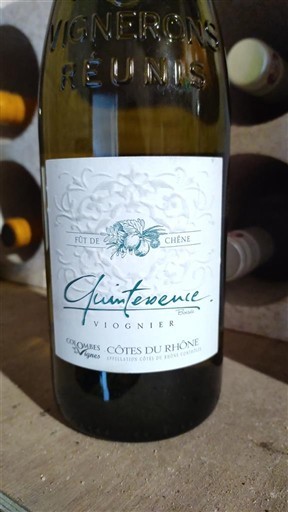 Rhônevallei Côtes-du-rhône Vignerons Réunis Quintessence Fût de Chêne 2017