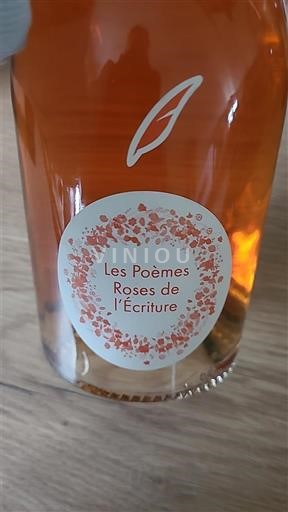 Valle della Loira Rosé d'Anjou Les Poèmes Roses de l'Écriture 2018