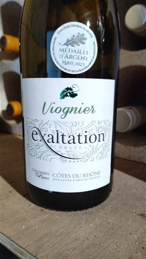 Valle del Rodano Côtes-du-Rhône Colombes & Spices Exaltation Corse Viognier Senza annata