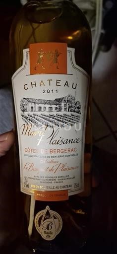 Sudoeste Côtes-de-Bergerac Château Mont Plaisance 2011