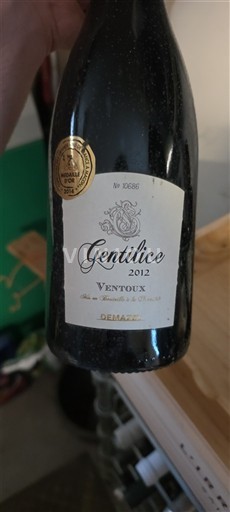 Valle del Rodano Ventoux Demazet Gentilice 2012