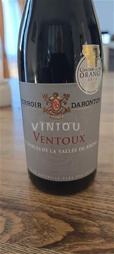 Údolí Rhôny Ventoux Terroir Daronton 2024