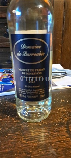 Languedoc Muscat-de-saint-jean-de-minervois Domaine Barroubio 2023