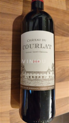 Bordeaux Lussac-Saint-Émilion Château Courlat 2018