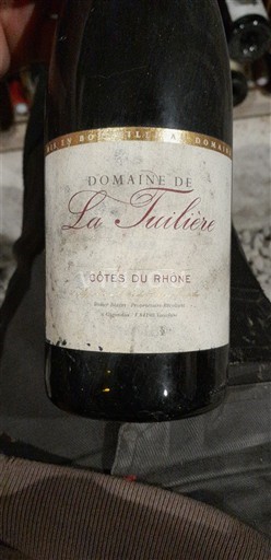 Valle del Rodano Côtes-du-Rhône Domaine La Tuilière 2017