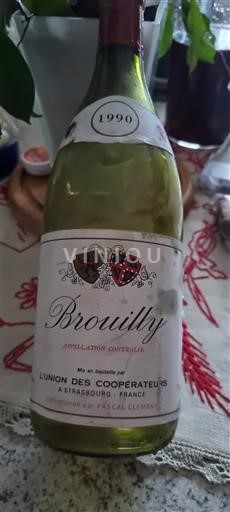 Beaujolais Brouilly L'Union des Coopérateurs 1990