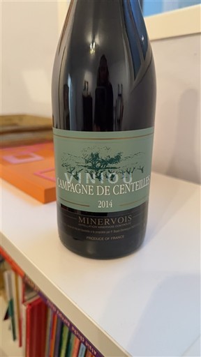 Langvedok Minervois Campagne de Centeilles 2014