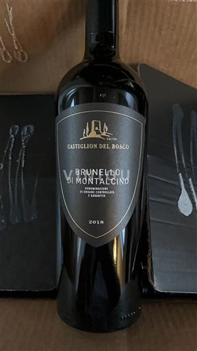 Toscane Brunello di Montalcino Castiglion del Bosco 2018