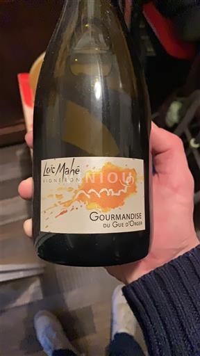 Údolí Loiry Savennières Loïc Mahé Gourmandise du Gué d'Orger 2017