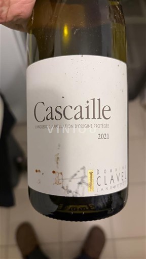 Viner Blanc sec Cascaille Clavel 2021 Frankrike Languedoc AOC