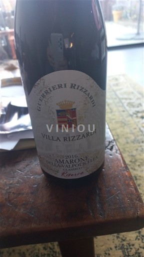 Vénétie Amarone della Valpolicella Guerrieri Rizzardi Villa Rizzardi 2016