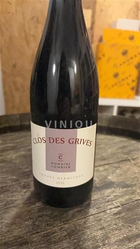 Рона Кроз-Ермітаж Domaine Combier Clos des Grives 2016