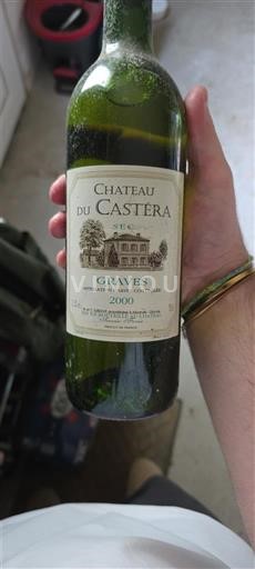 Bordéus Graves Château Castera 2000