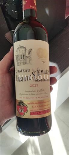 Bordeaux Saint-Émilion Grand Cru Grand Cru Château Laniote 2023