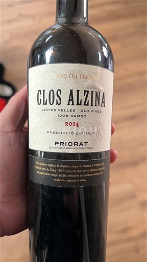 Catalonia Priorat Celler Cecilio Clos Alzina 2014