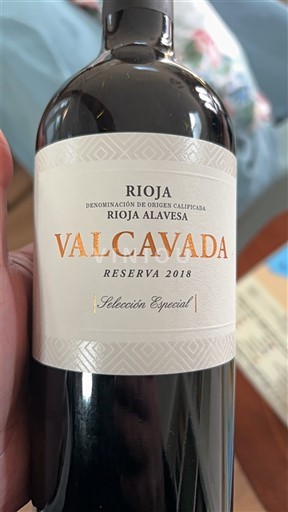 La Rioja rioja Valcavada Selección Especial 2018
