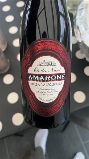 Benecija Amarone della Valpolicella Ca dei Nani Neleten.
