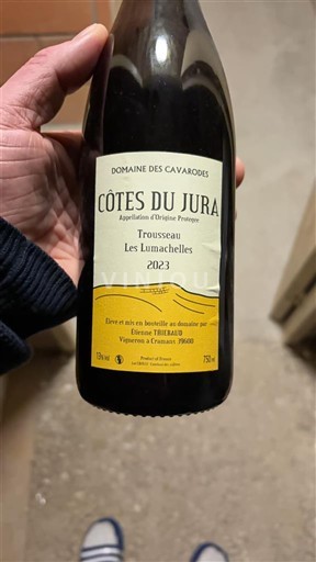Jura Côtes-du-jura Domaine S Cavarodes Trousseau Les Lumachelles 2023