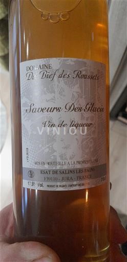 Jura Domaine Bief des Roussels Saveurs Des Glacis Não Sazonado