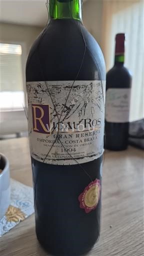 Catalonia Không được chỉ định Rigual Ros Gran Reserva 1994