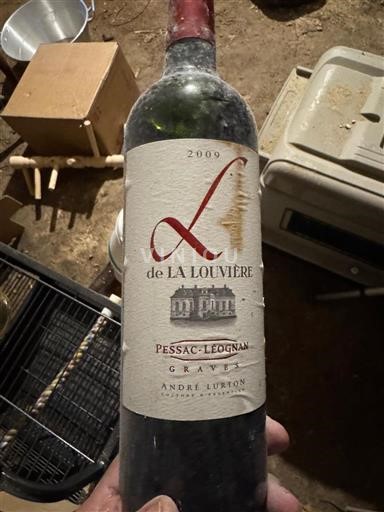Bordeaux Pessac-Léognan Château La Louvière L de La Louvière 2009