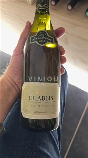 Burgundsko Chablis La Chablisienne Le Finage 2014