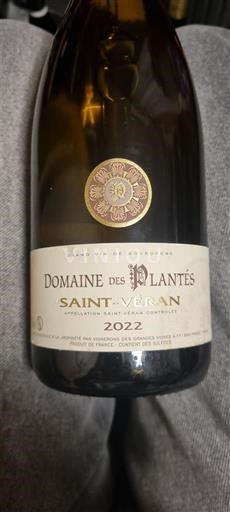 Burgundsko Saint-Véran Domaine S Plantés 2022