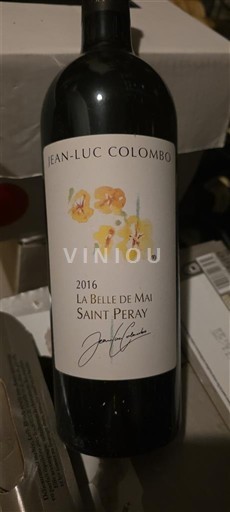 Vallée du Rhône Saint-Péray Jean-Luc Colombo La Belle de Mai 2016