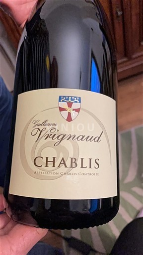 Burgundsko Chablis Guillaume Vrignaud 2022