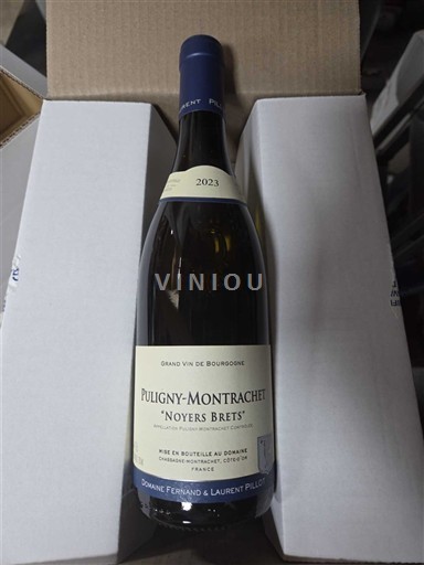 Burgundi Puligny-Montrachet Domaine Fernand & Laurent Pillot Noyers Brets 2023
