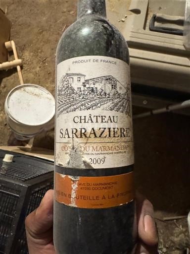 Tây Nam Côtes-du-marmandais Château Sarraziere 2009