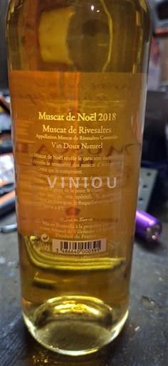 Roussillon Muscat de Rivesaltes Muscat de Noël 2018