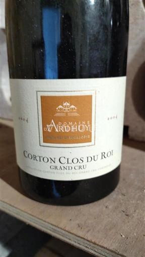 Bourgogne Corton Grand Cru Domaine Ardhuy Corton Clos du Roi 2004